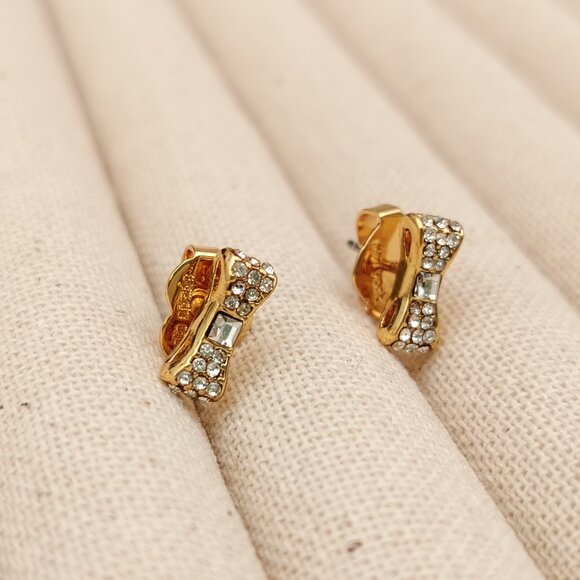 Kate Spade New York Pave Bow Stud Earrings - Picture 4 of 5